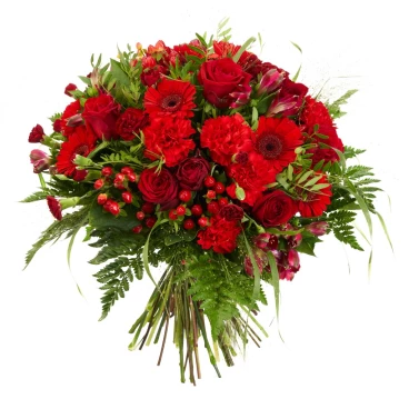 Roma Grande - 45 czerwonych kwiatów - premium bukiet